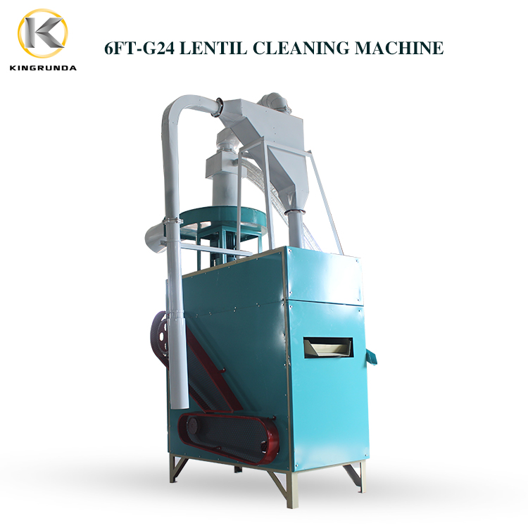 Lentil cleaning machine, lentil cleaner